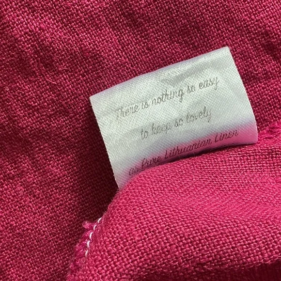 Linen top(pink) - Picture 8 of 9